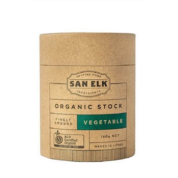 SAN ELK ARTISAN VEGETABLE STOCK POWDER 160G