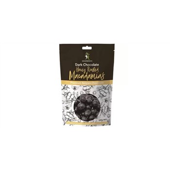 Dark Chocolate Honey Roasted Macadamias 125g