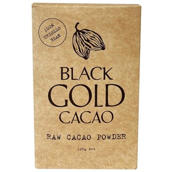 Black Gold Organic Raw Cacao Powder 125g