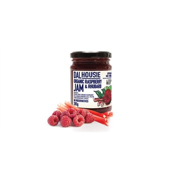 Organic Raspberry Rhubarb Jam