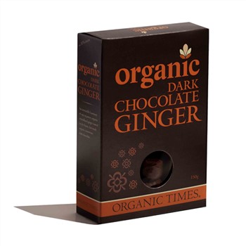 Organic Dark Chocolate - Ginger 150g