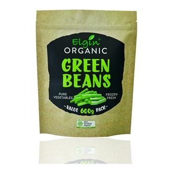 Elgin Organic Green Beans 600g