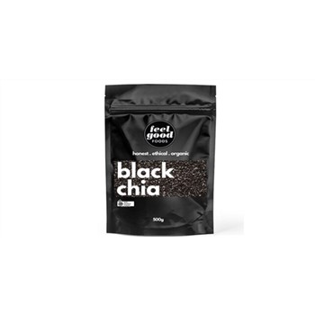 Feel Good Organic Black Chia 500g