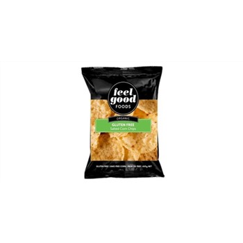 FEEL GOOD CORN CHIPS "ORGANIC" (G/F and GMO FREE) 400G