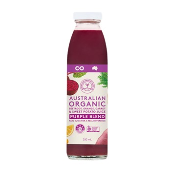 PURPLE Blend (Beetroot, Orange, Carrot, Sweet Potato) 350ml