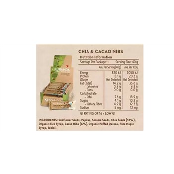 CHIA BAR - Cacao 