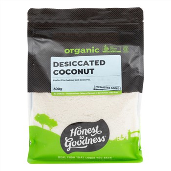 Organic Desicated Coconut 600g  