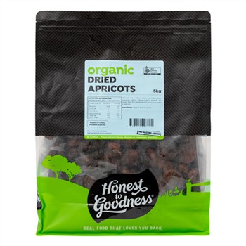 Organic Dried Apricots 5kg 