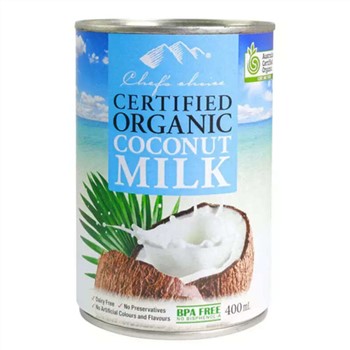 Certified Organic Coconut Milk 400ml