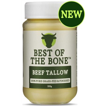 Best of the Bone Grass-fed Finished Beef Tallow 320g